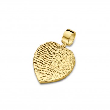 Heart goud geel/geel