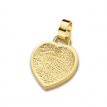 Bliss heart goud geel/geel