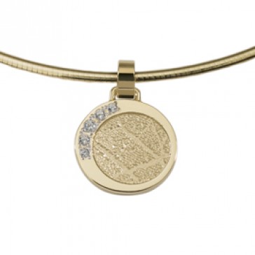 Dazzling zirconia goud geel/geel