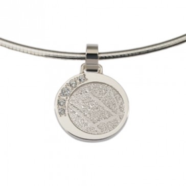 Dazzling zirconia goud wit/wit