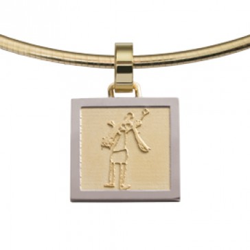 Joy goud geel/wit
