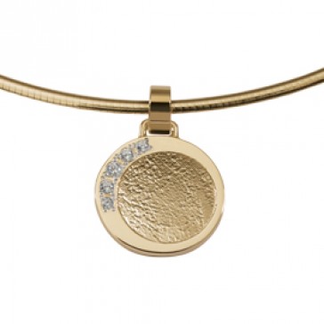 Dazzling zirconia goud geel/geel