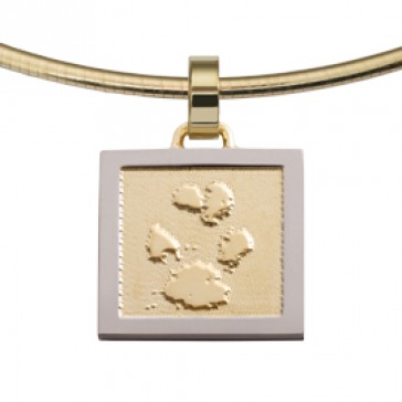 Unique goud geel/wit