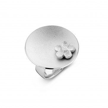Sphere 6 Flower zilver 30mm